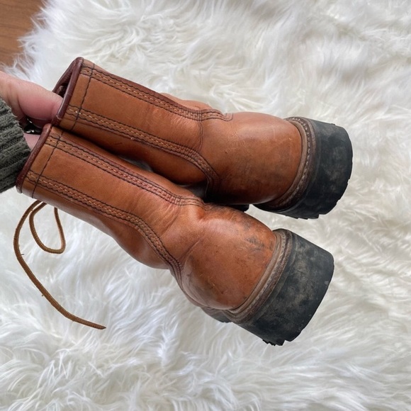 Vintage Red Wing Irish Setter Sport Boot Men’s Lace-Up Hiking Outdoors Original - Picture 3 of 11